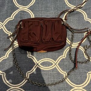 MZ Wallace crossbody chain handbag.